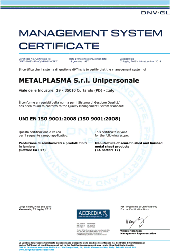 certificazioni